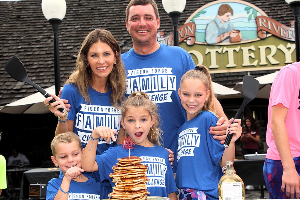 Pigeon Forge Family Challenge - Pancake Contest