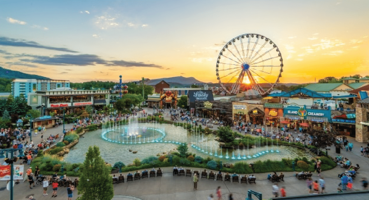 image of the island in pigeon forge