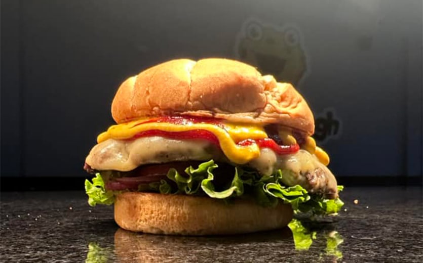 Cookie Dough Monster Burger
