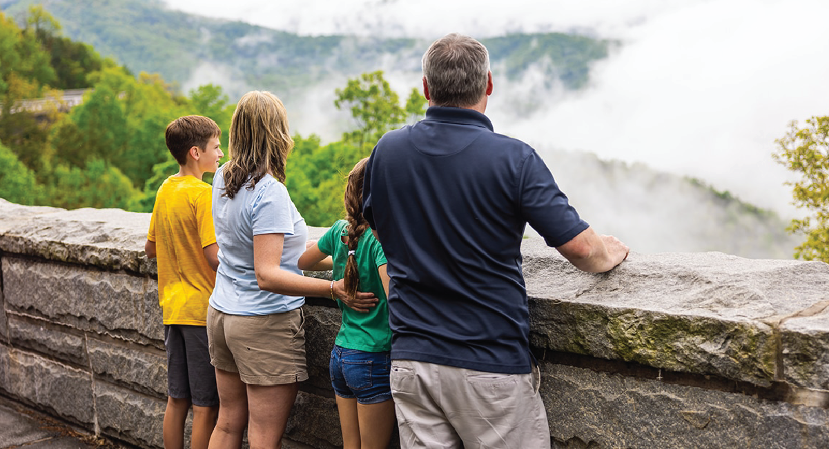 Enjoy the magnificent mountain views on a scenic drive