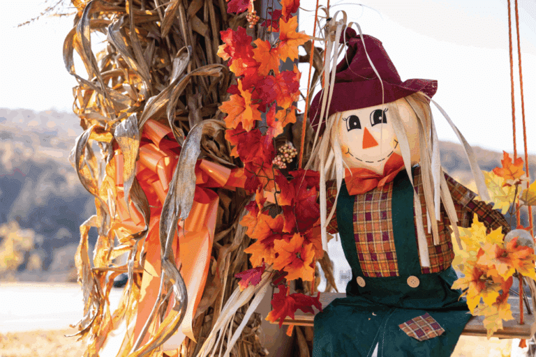 image of fall festivities in pigeon forge