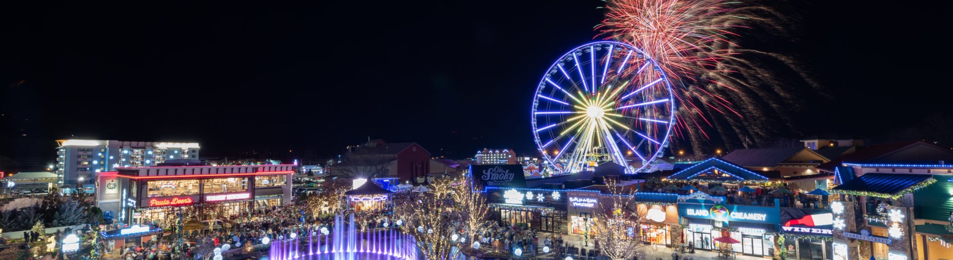 New Year's Eve Celebration at The Island in Pigeon Forge