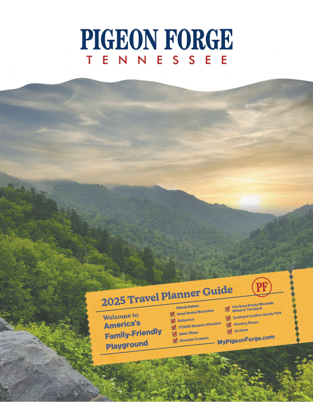 2025 Pigeon Forge, Tennessee Travel Planner