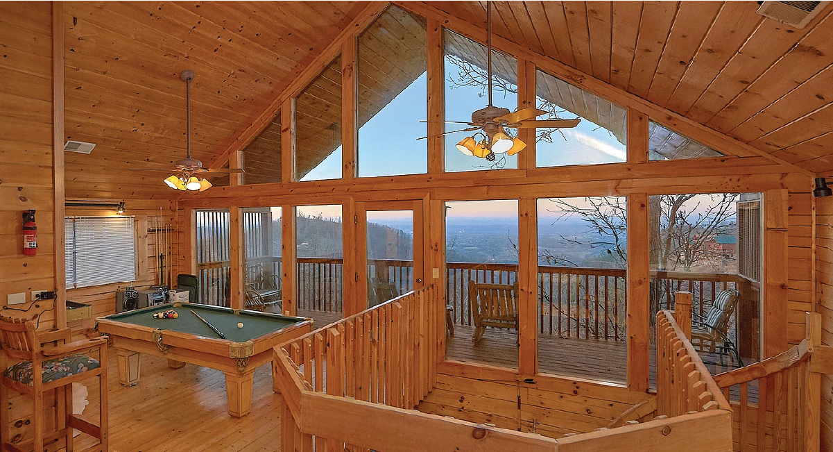 Luxury cabin rentals for pampering in pigeon forge