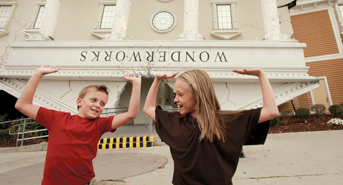 explore wonderworks museum this winter - pigeon forge tn