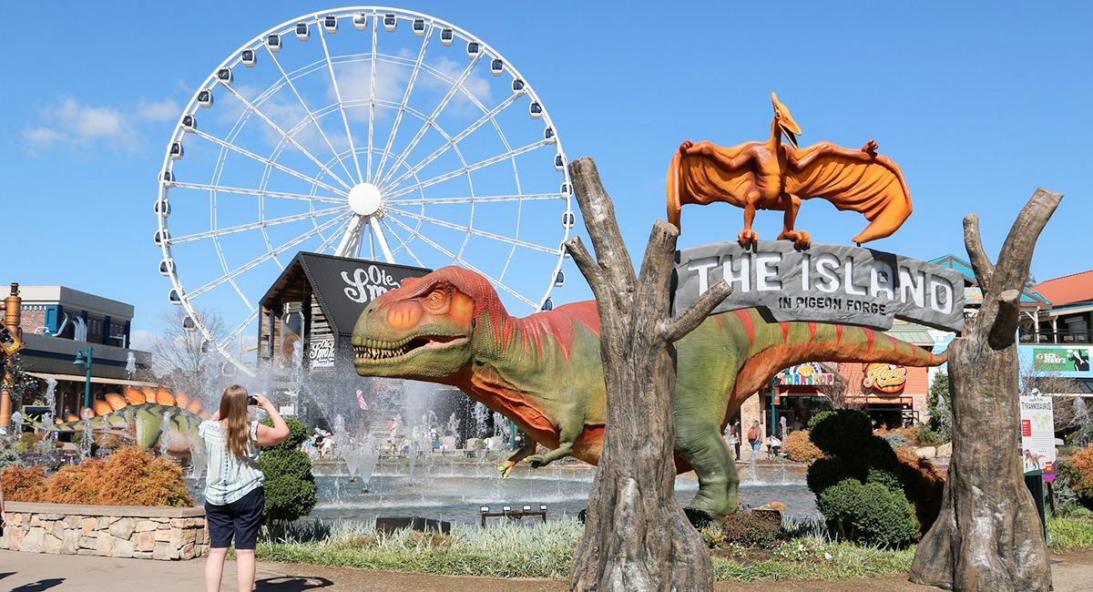 Walk with dinosaurs at Jurassic Adventure