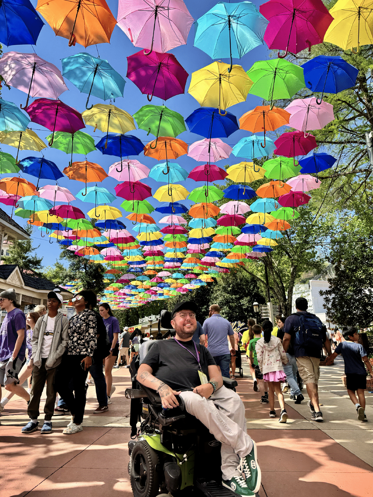 image of cory lee at dollywood
