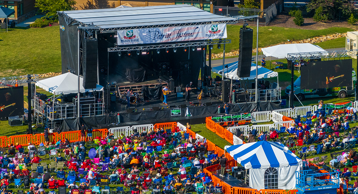 Celebrate 4th of July at the Patriot Festival | pigeon forge tn