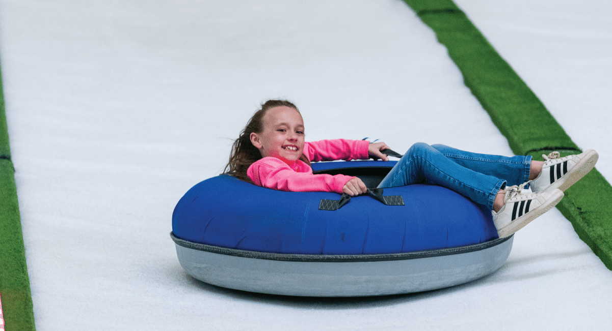 image of girl at Pigeon Forge Snow