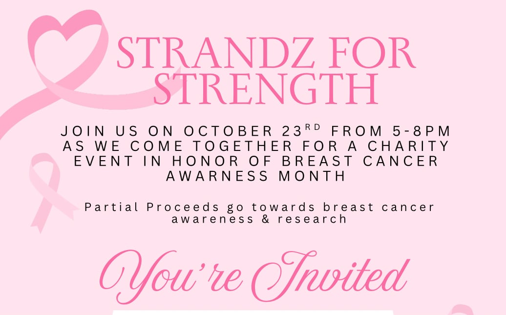 Strandz for Strength | Breast Cancer Awareness Event
