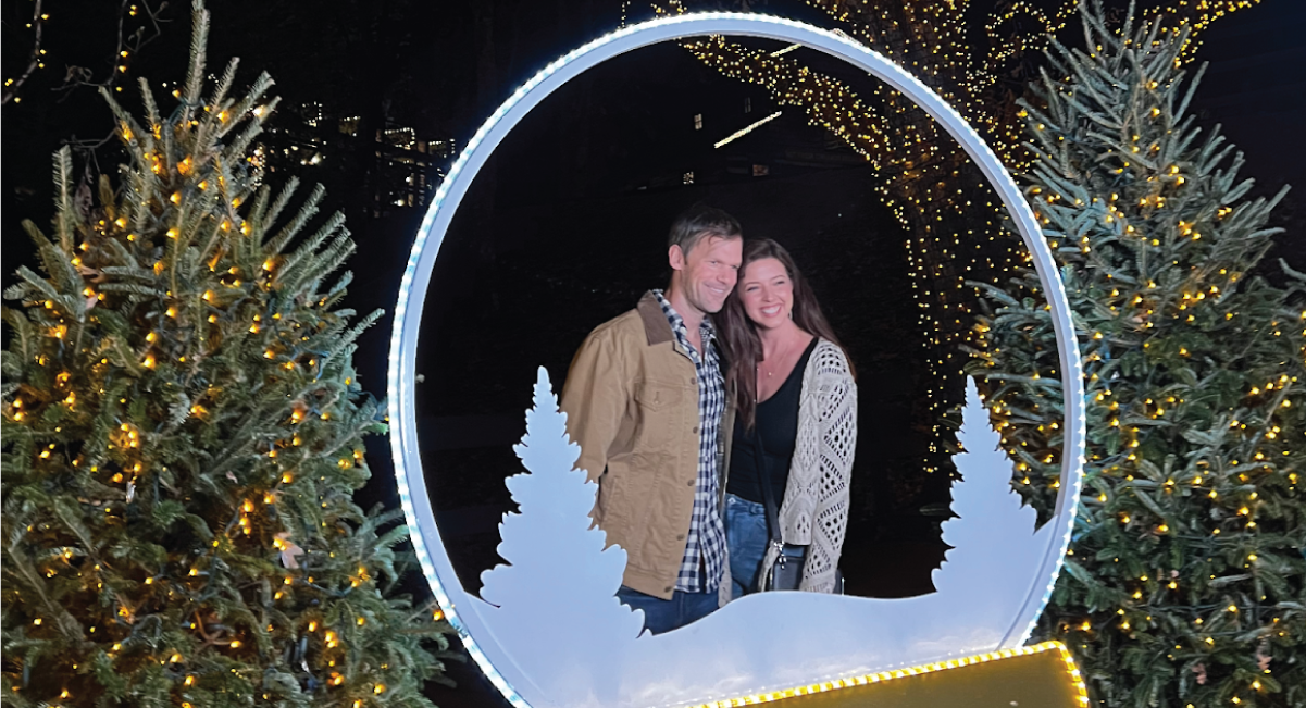 Dollywood in pigeon forge during christmas