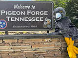 Martha by Pigeon Forge Welcome Sign
