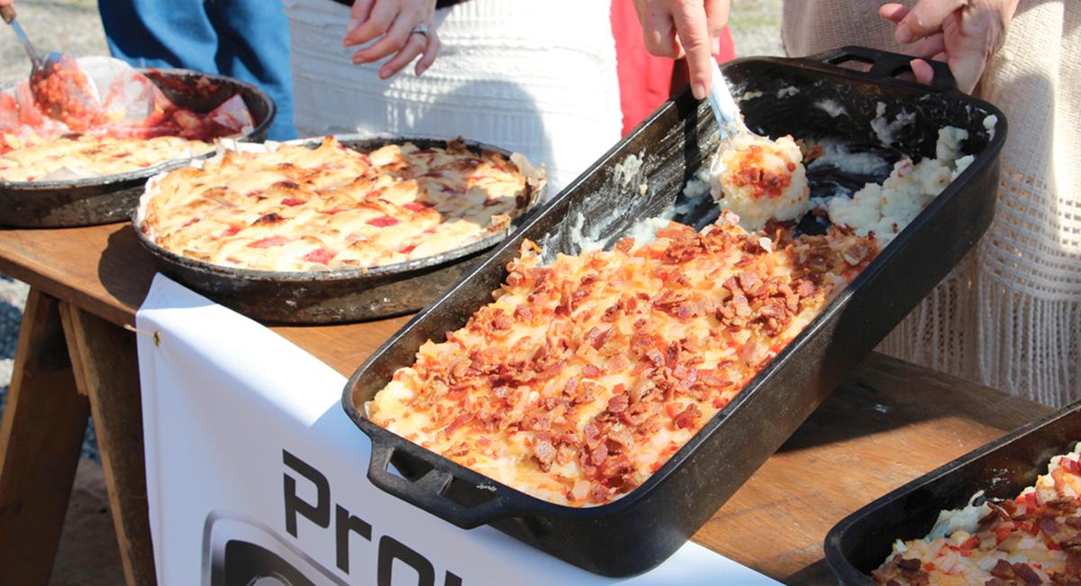 Chuck Wagon Cookoff food - Pigeon Forge