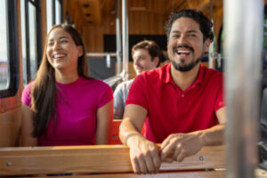 Bus, Summer, Transit, Trolley