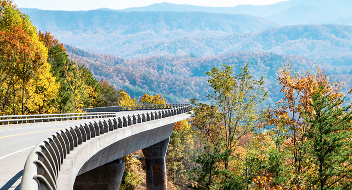 Foothills Parkway in pigeon forge tn