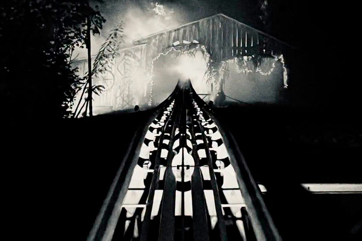 Zombie Invasion at Rocky Top Mountain Coaster in pigeon forge for halloween
