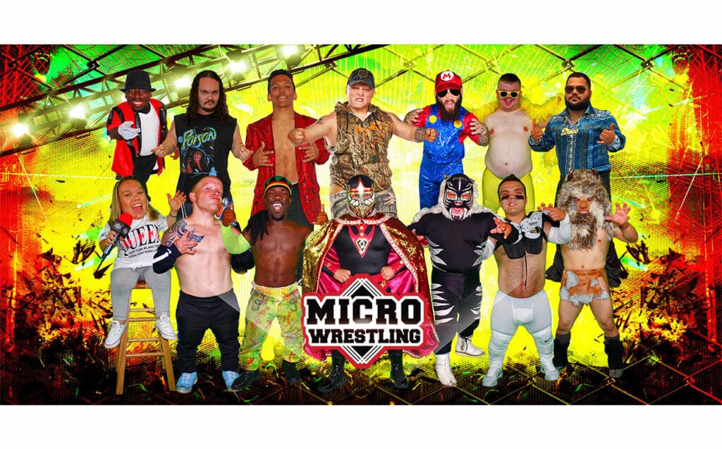 Micro Wrestling in Pigeon Forge at the Microtorium